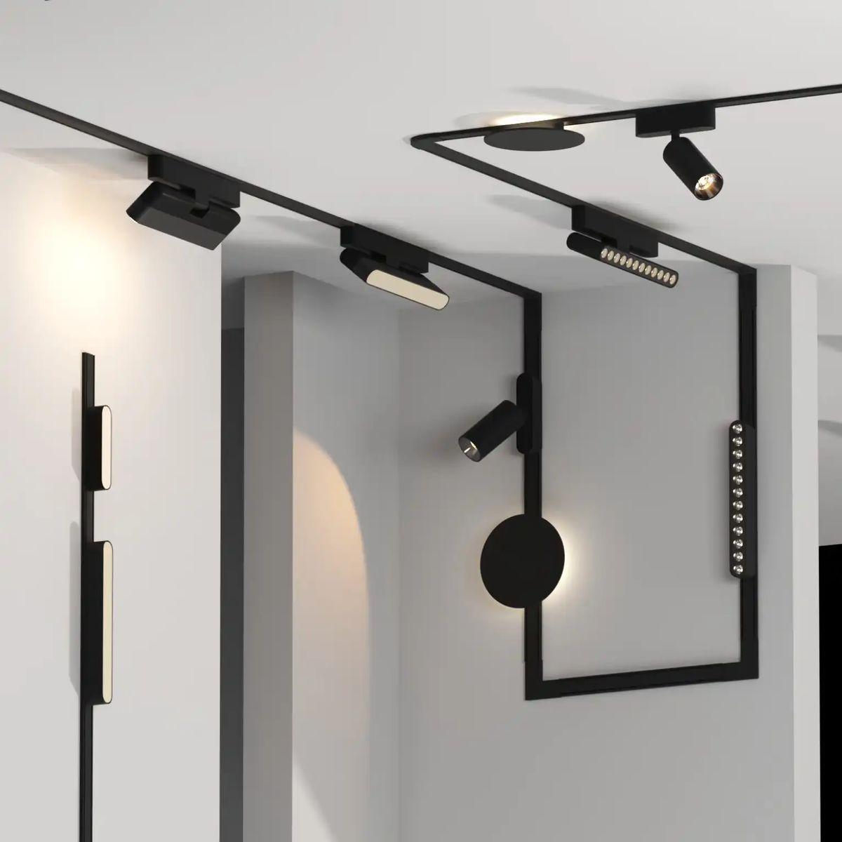 Трековый линейный светильник ZZOK Nemo 6W Smart Black NLM06-BK-S