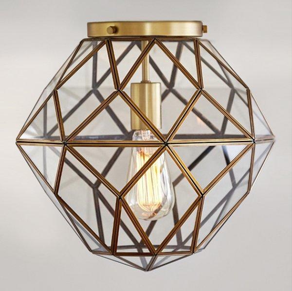 Потолочный светильник Loft-Concept Glass  Metal Cage Pendant 48.136-0 7333