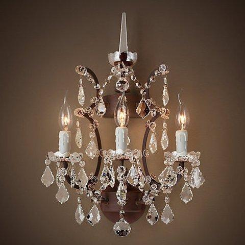 Бра Loft-Concept RH Rococo Iron  Crystal Chandelier 44.493-0 20676