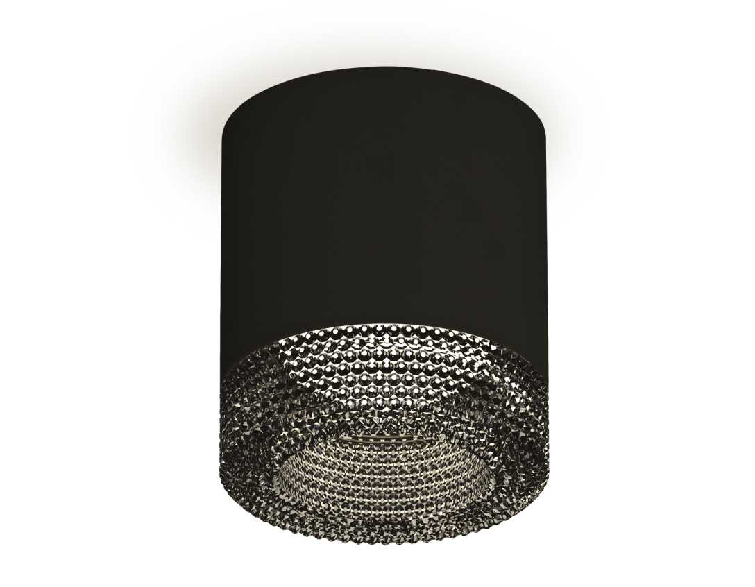 Комплект накладного светильника Ambrella light Techno Spot XS7402011 SBK/BK черный песок/тонированный (C7402, N7192)