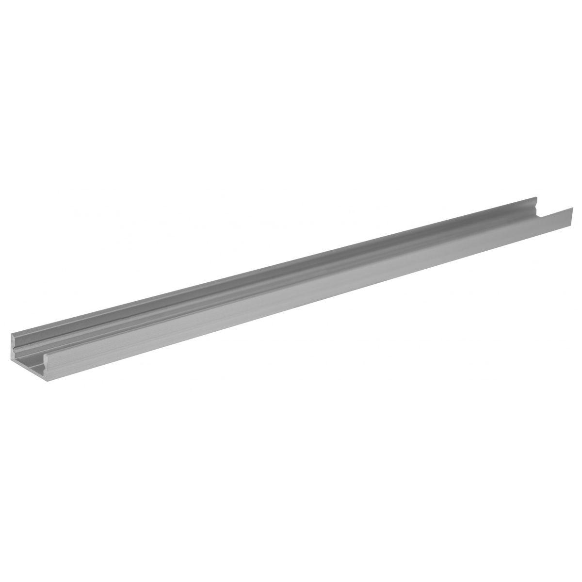 Профиль алюминиевый накладной ELF для LED, 2000х7х16мм ELF-ПН0716
