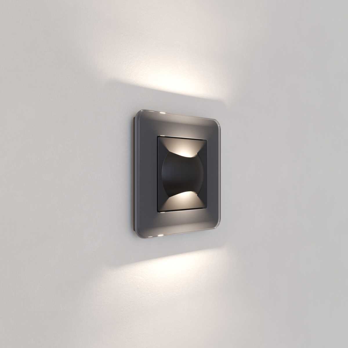 Встраиваемая LED подсветка Werkel черный матовый W1154508 4690389185601