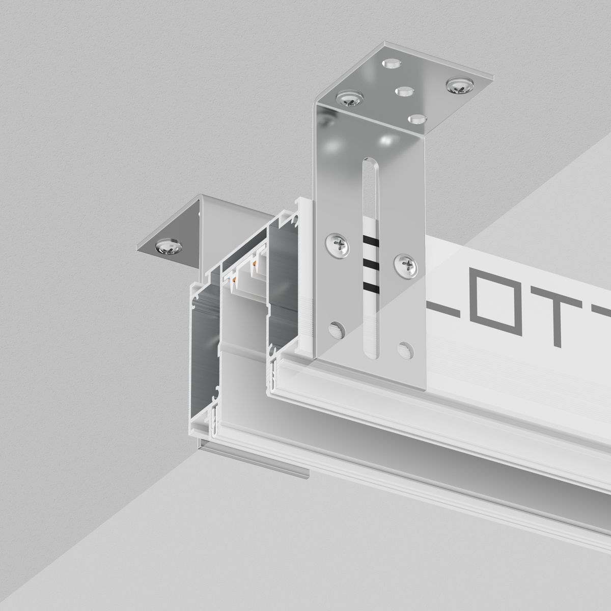 Шинопровод Denkirs Smart Slott TR2014-WH