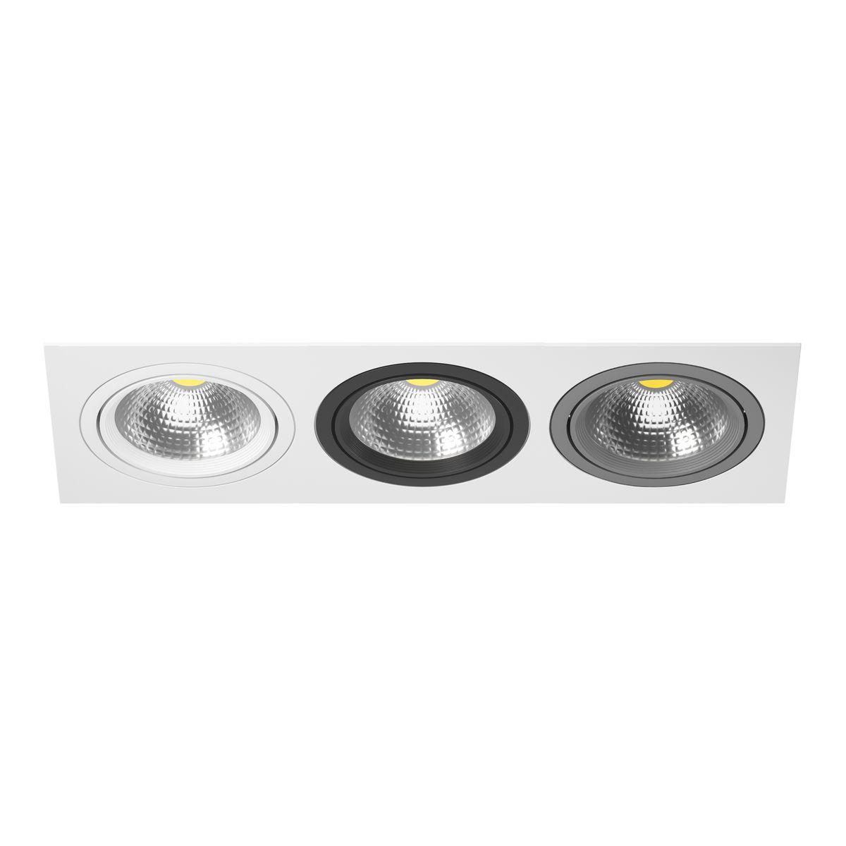 Комплект из светильника и рамки Lightstar Intero 111 (217836+217906+217907+217909) i836060709