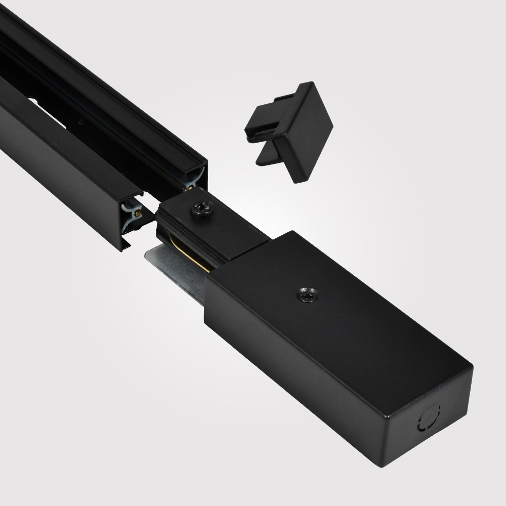 Шинопровод накладной Hesby Lighting Skylite Однофазный 220В-1м, чёрный HSBL_0001