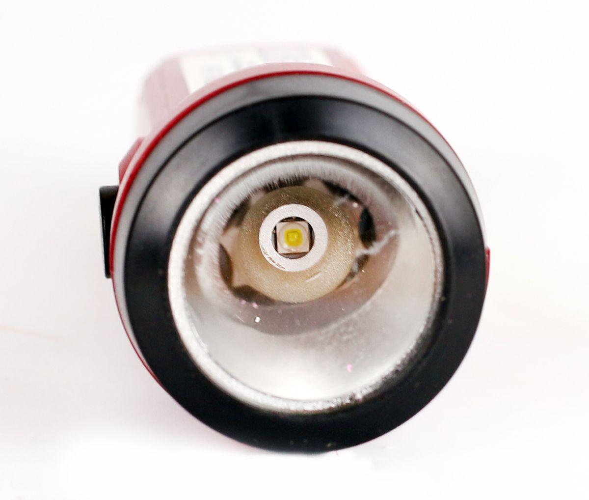 Ручной светодиодный фонарь Ultraflash аккумуляторный 97х30 100 лм LED53764 14664