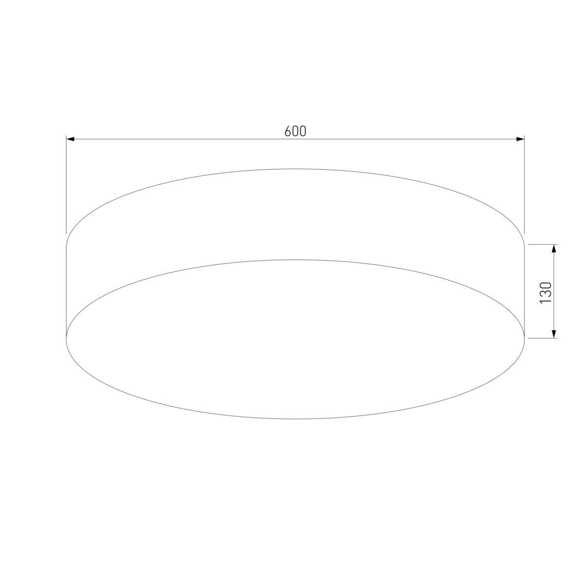 Потолочный светильник TK Lighting 1581 Rondo White