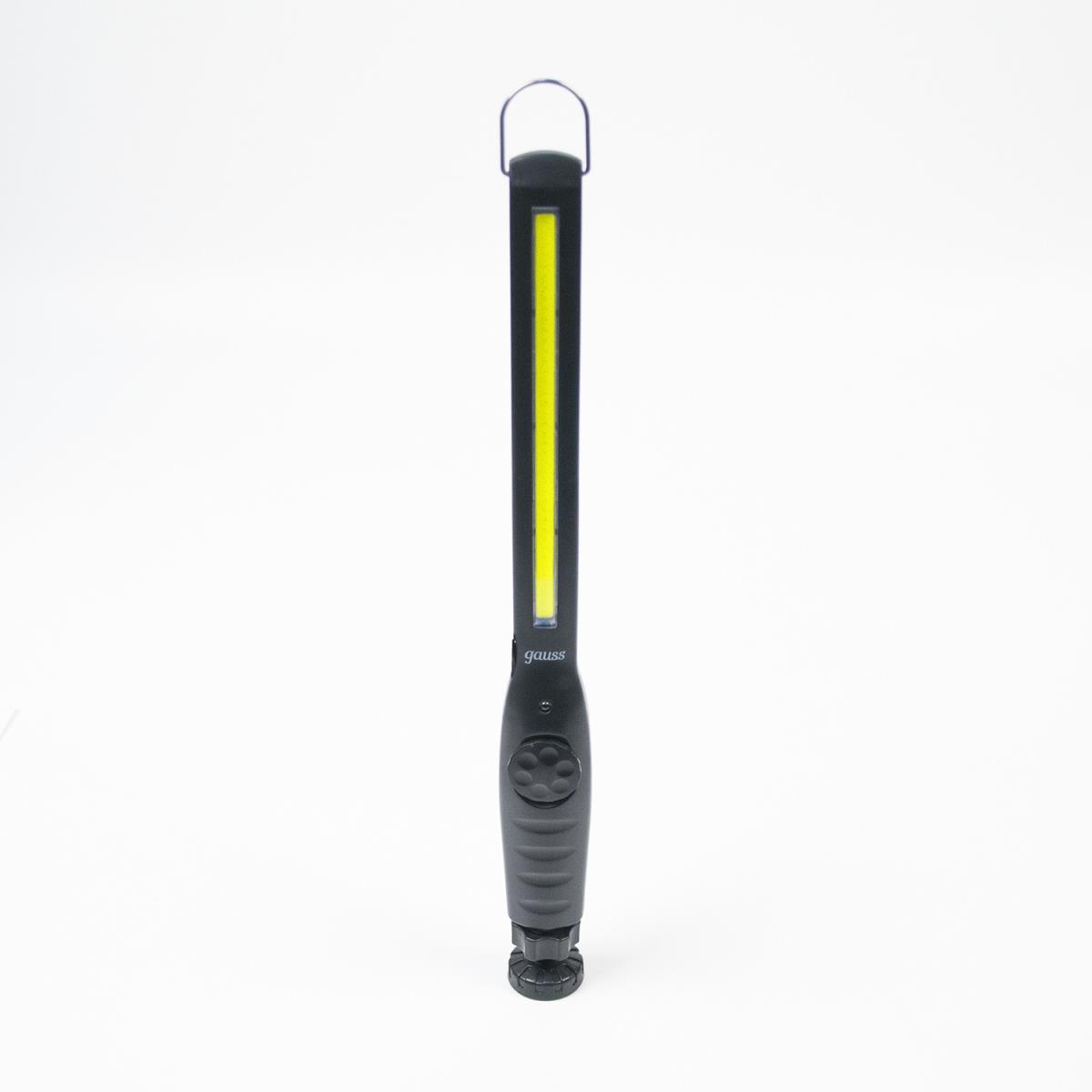 Автомобильный светодиодный фонарь Gauss аккумуляторный 375х37 500 лм GF801