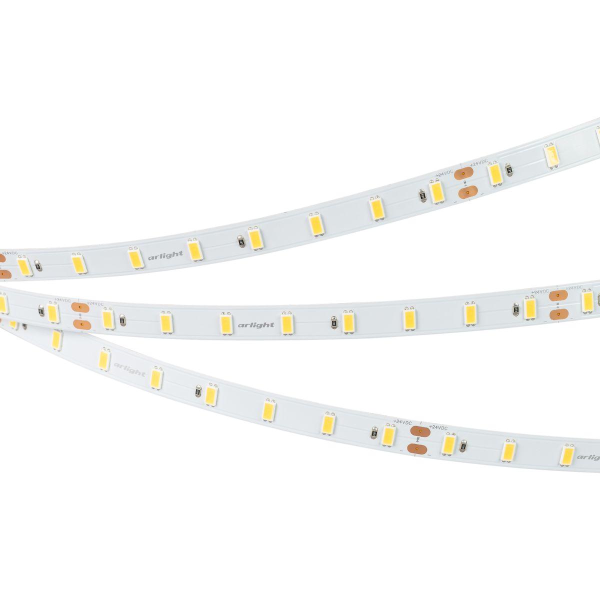 Светодиодная лента Arlight 14,4W/m 64LED/m 5630SMD дневной белый 5M Ultra-C64-10mm 24V Day4000 036359