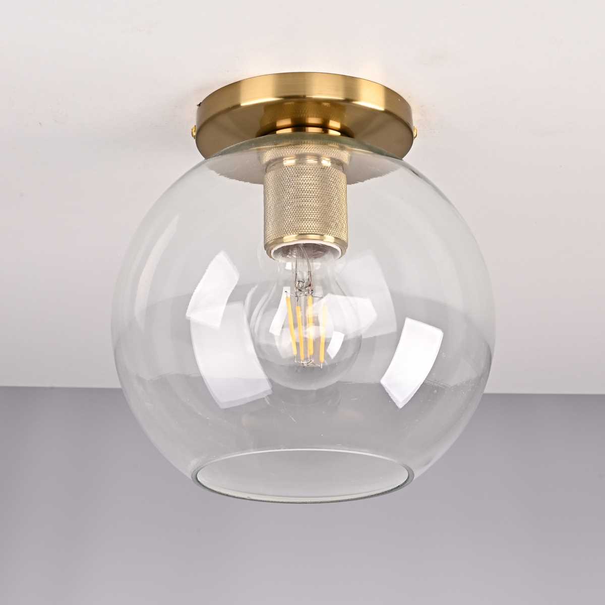 Потолочный светильник Imperium Loft RH Utilitaire Globe Shade Flushmount 123675-22