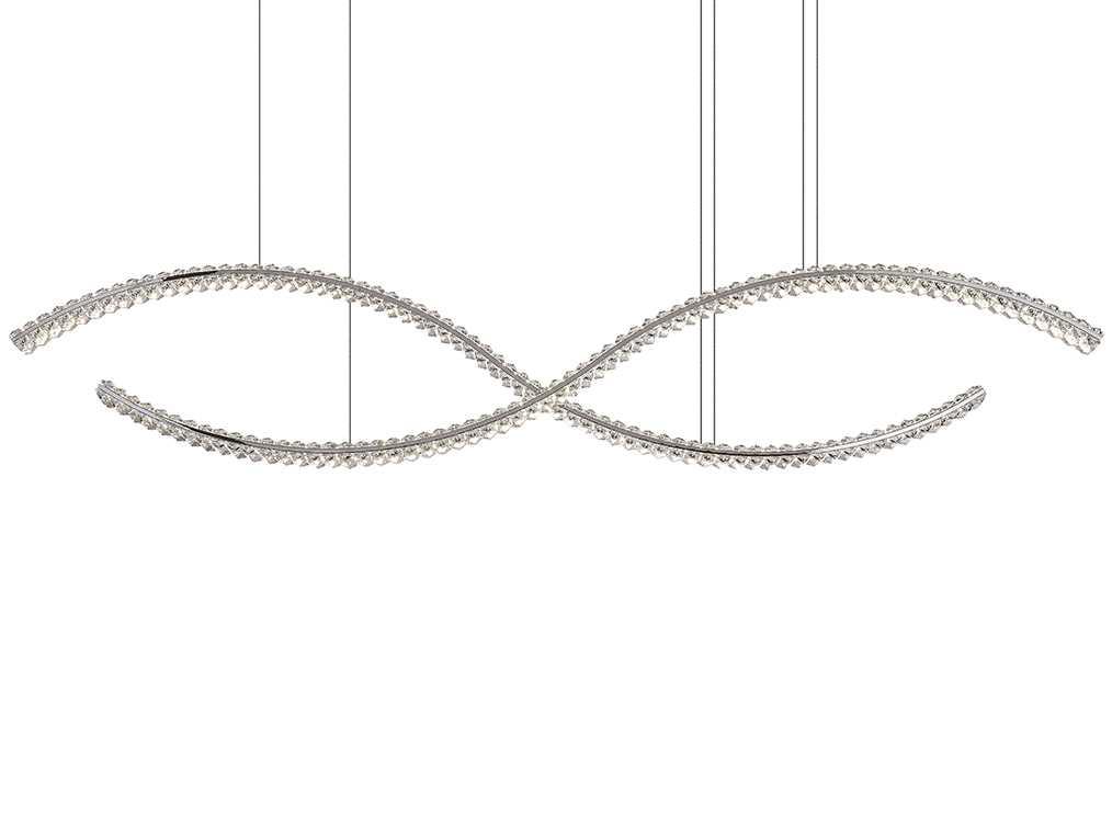 Люстра NEWPORT 8242N/160 chrome