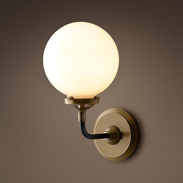 Бра Loft-Concept Bistro Globe Clear Glass 44.154-0