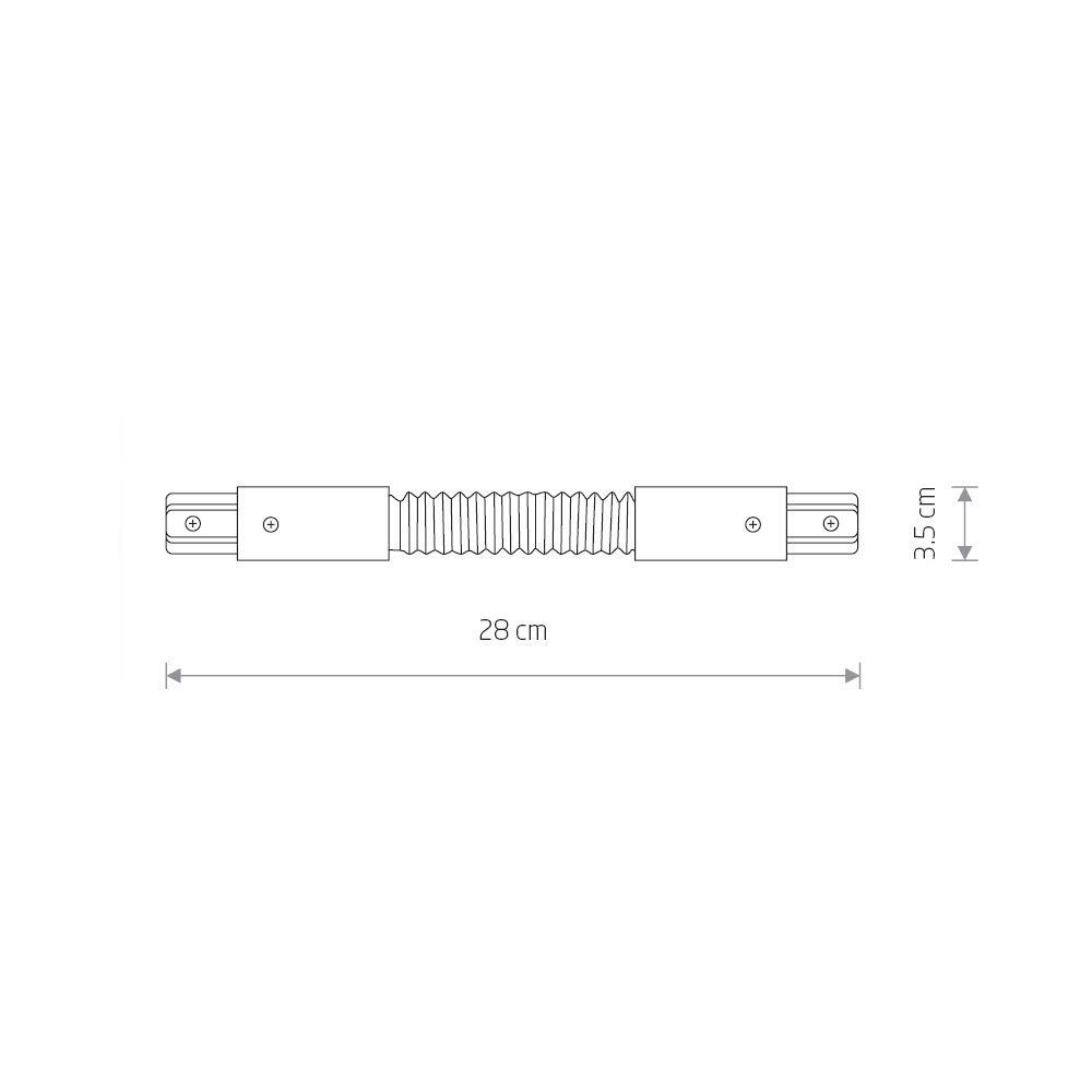 Коннектор гибкий Nowodvorski Profile 8382