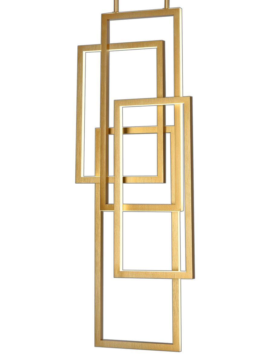 Подвесной светодиодный светильник Natali Kovaltseva Loft Led Lamps 81128/1C Gold