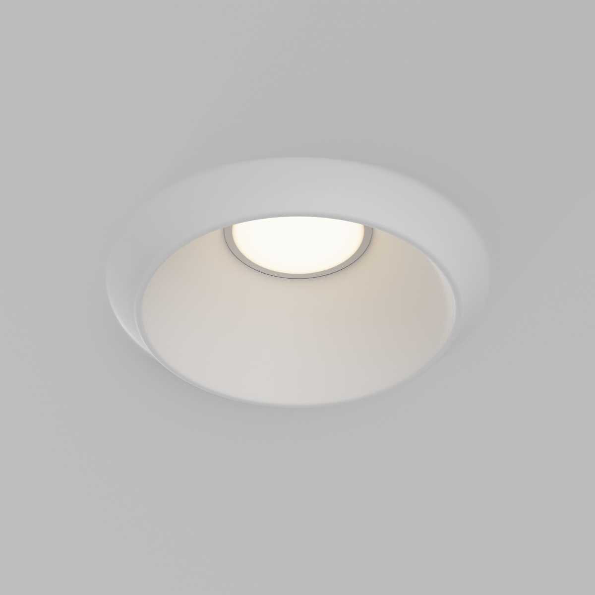 Встраиваемый светильник Maytoni Technical DL124-GU10-01-TRS-W