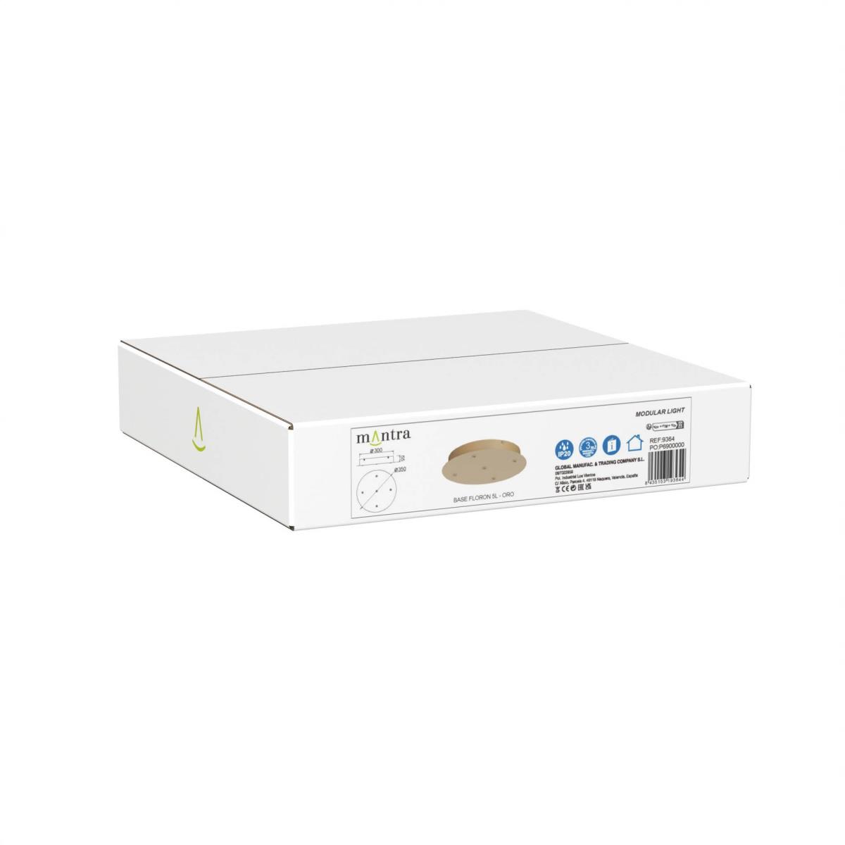 Потолочное основание Mantra Modular Light Florones 9364