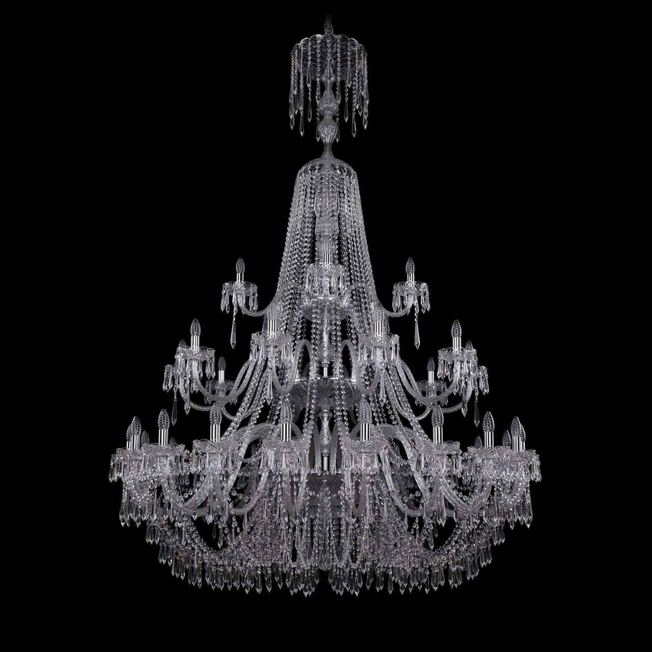 Подвесная люстра Bohemia Ivele 1403/20+10+5/530/XL-203/3d Ni