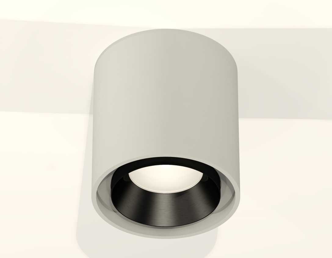 Комплект накладного светильника Ambrella light Techno Spot XS7724002 SGR/PBK серый песок/черный полированный (C7724, N7031)