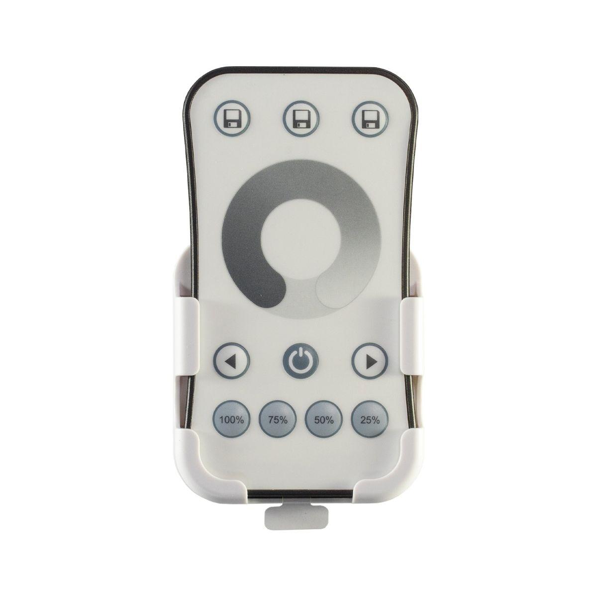 Пульт 1-зоновый для диммера ELFLED R6-1, 2.4G, белый ELFLED-DimR6-1 2.4G-1z-w