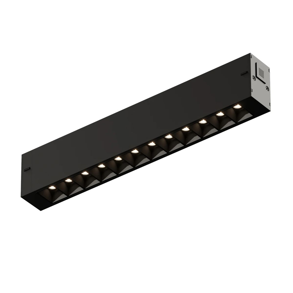 Трековый светодиодный светильник Denkirs Smart Grill DK8001-BK