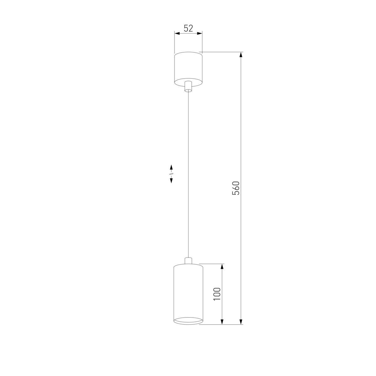 Подвесной светильник TK Lighting 4425 Logan Black