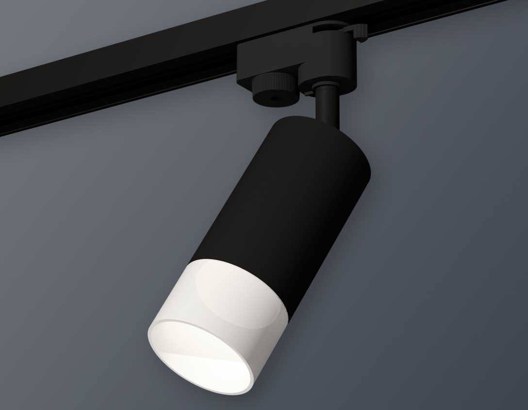 Комплект трекового светильника Ambrella light Track System XT6323170 SBK/FR черный песок/белый матовый (A2521, C6323, N6252)