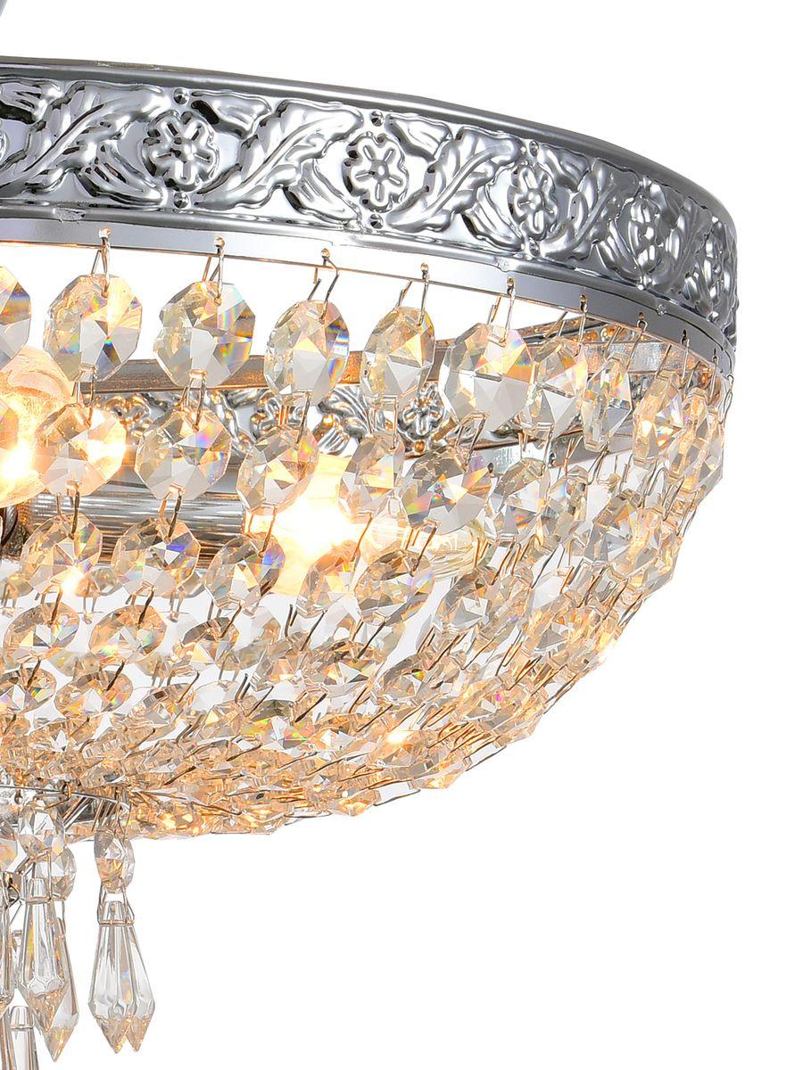 Потолочный светильник Natali Kovaltseva Barocco 81404/4C Chrome