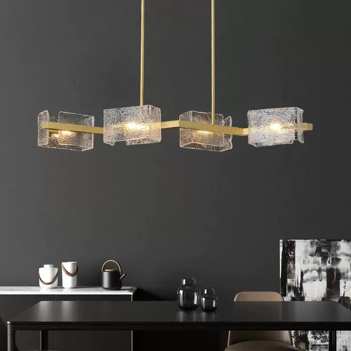 Люстра подвесная Alfa Light F3224-101 L1000 E14*4