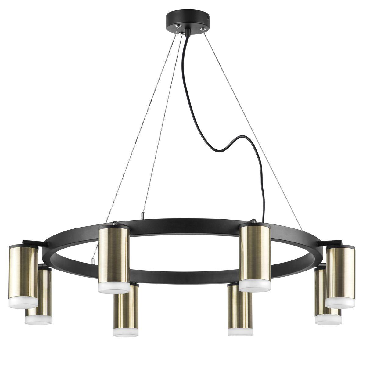 Комплект с подвесной люстрой Lightstar Rullo (571018+214431-8+202430-8) LR0183180