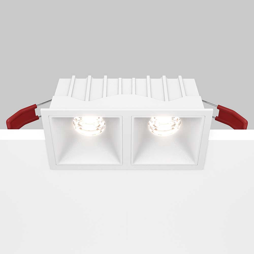 Встраиваемый светильник Maytoni Alfa LED DL043-02-10W4K-SQ-W