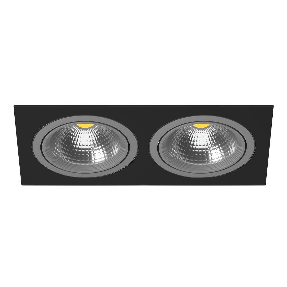 Комплект из светильника и рамки Lightstar Intero 111 (217827+217909+217909) i8270909