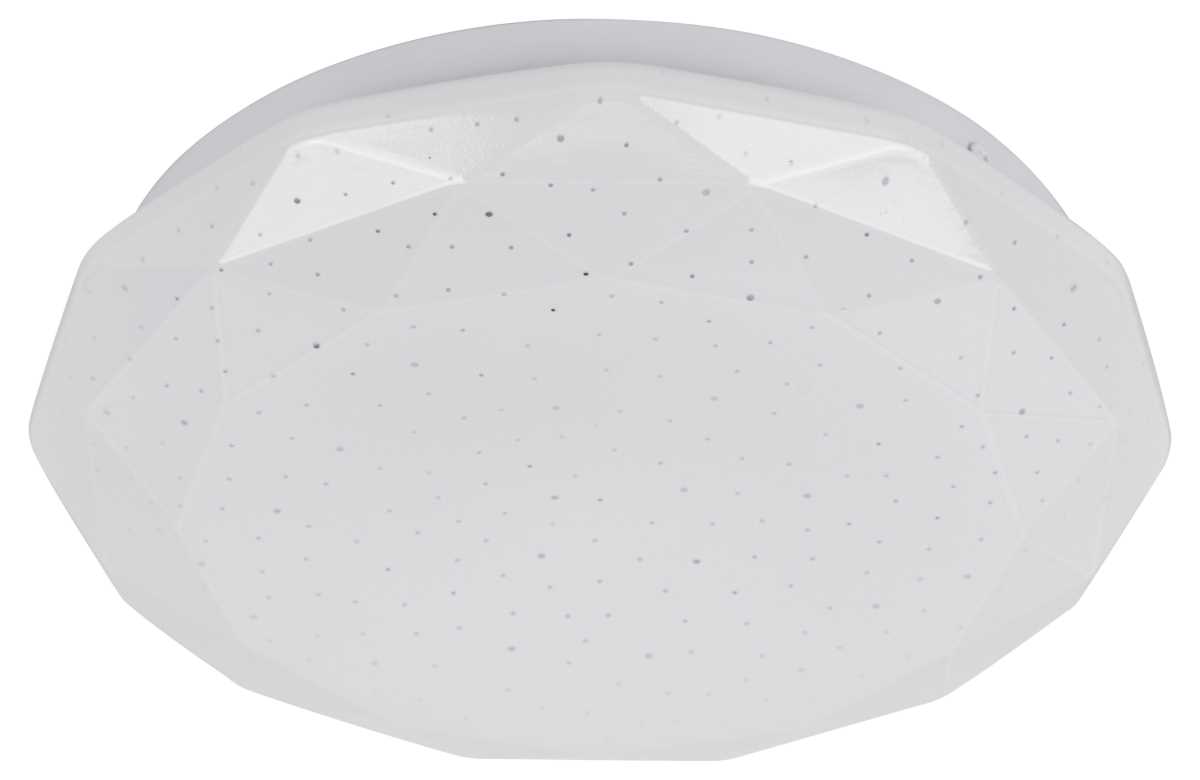Светильник потолочный светодиодный ЭРА Классик без ДУ SPB-6 Slim Sparkle 18W-4K 4000К Б0069785