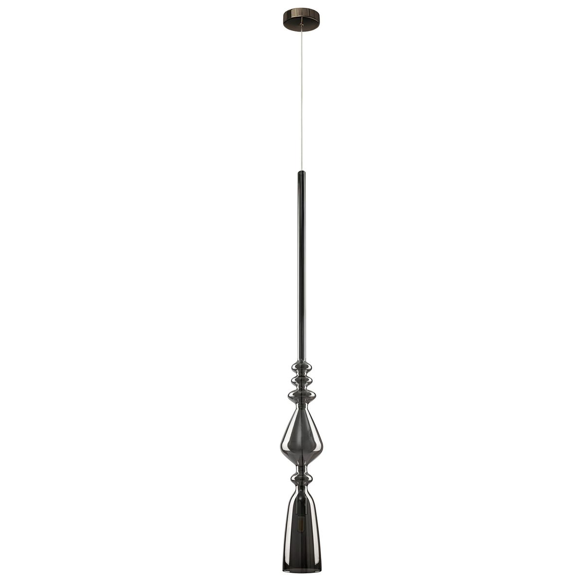 Подвесной светильник Crystal Lux Lux New SP1 B Smoke