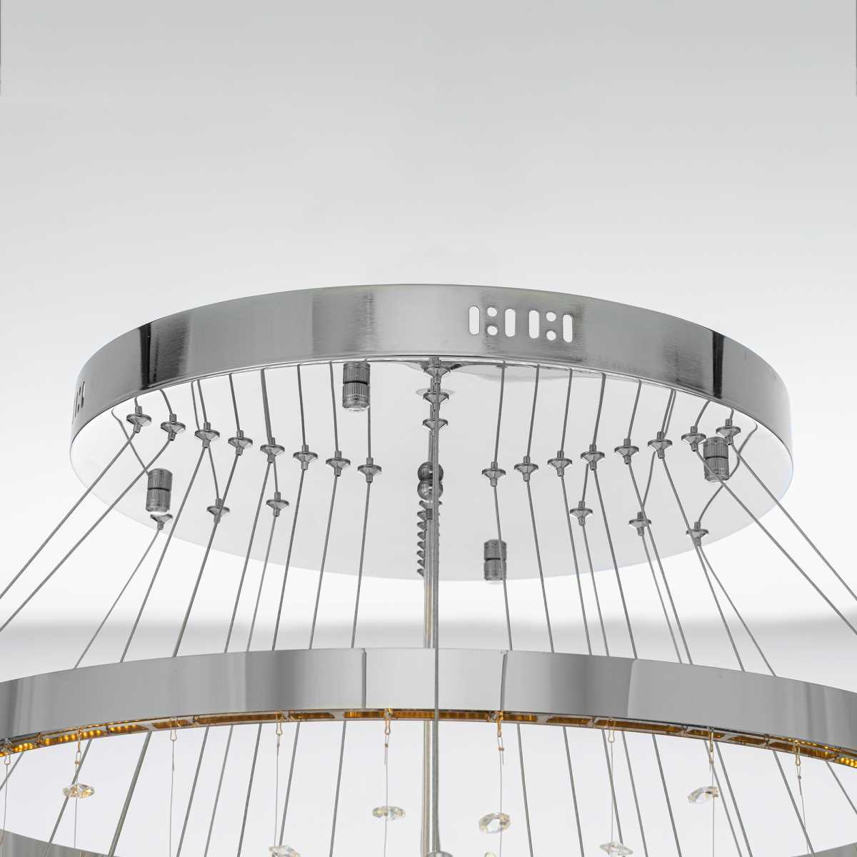 Люстра хрустальная с пультом Citilux ETERA CL322090