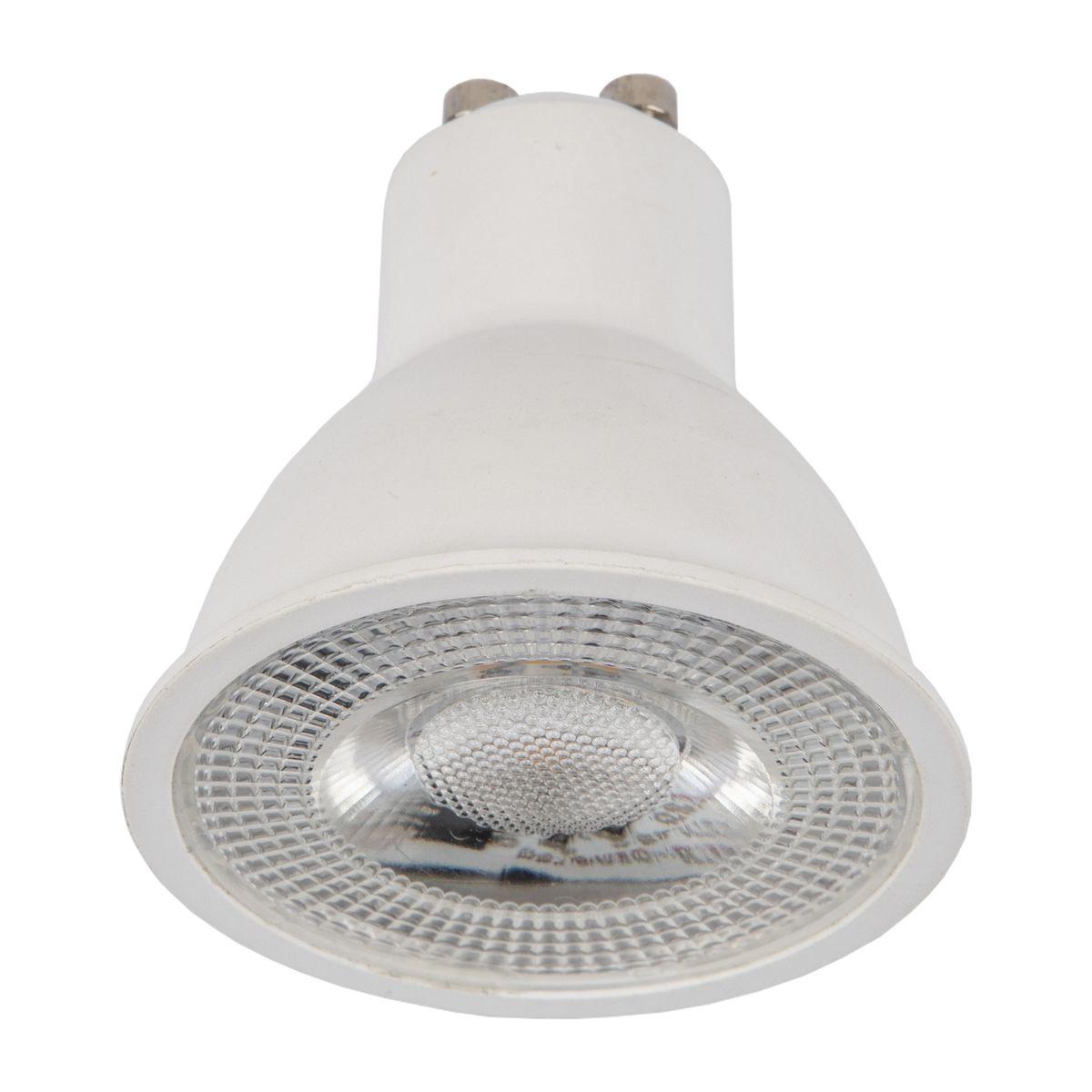 Лампа светодиодная Volpe GU10 7W 3000K прозрачная LED-JCDR-7W/3000K/GU10/38D/NR UL-00011184