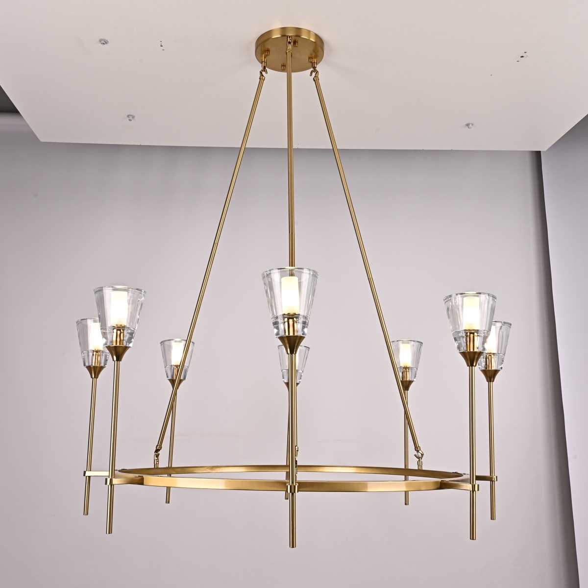 Подвесная люстра Imperium Loft Torche De Verre 75676-22