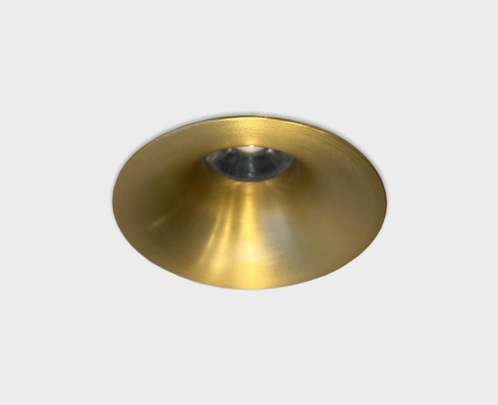 Светильник встраиваемый влагозащищенный Italline IT014-0208 gold