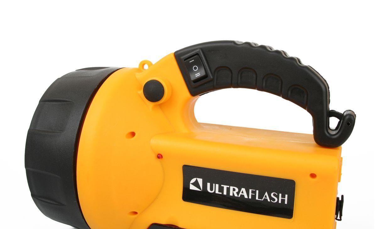 Рабочий светодиодный фонарь-прожектор Ultraflash Accu Profi аккумуляторный 190х137 70 лм UF3712LED 8310