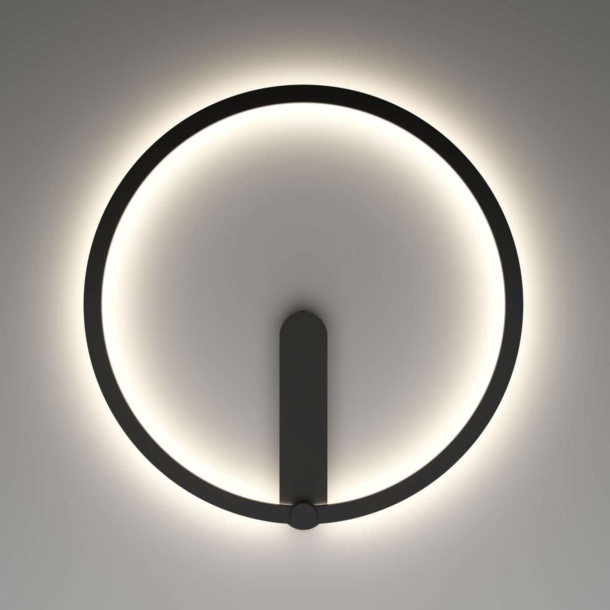 Настенный светодиодный светильник Denkirs Round DK5035-BK