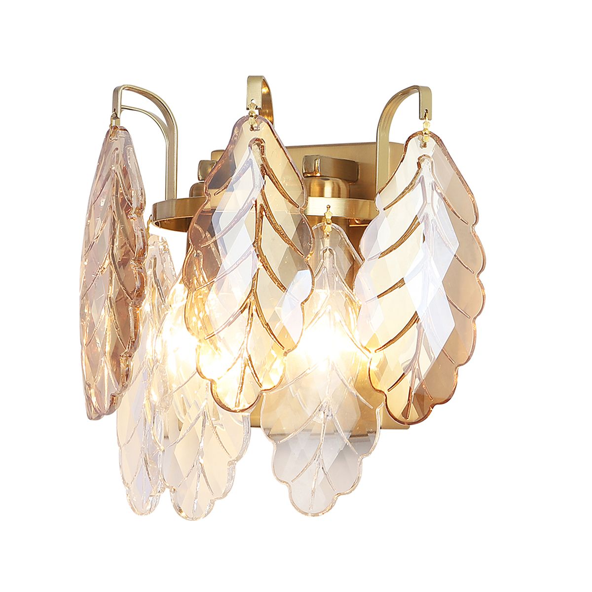 Настенный светильник Crystal Lux Trevi AP2 Brass
