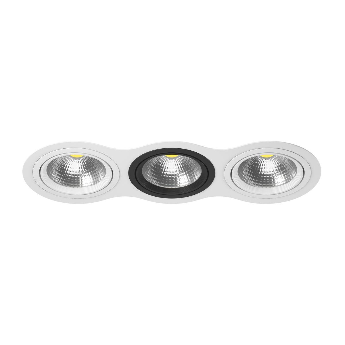Комплект из светильника и рамки Lightstar Intero 111 (217936+217906+217907+217906) i936060706