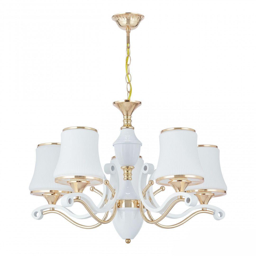 Подвесная люстра Arte Milano Florentia-3987 303987/5 Wh/Gd