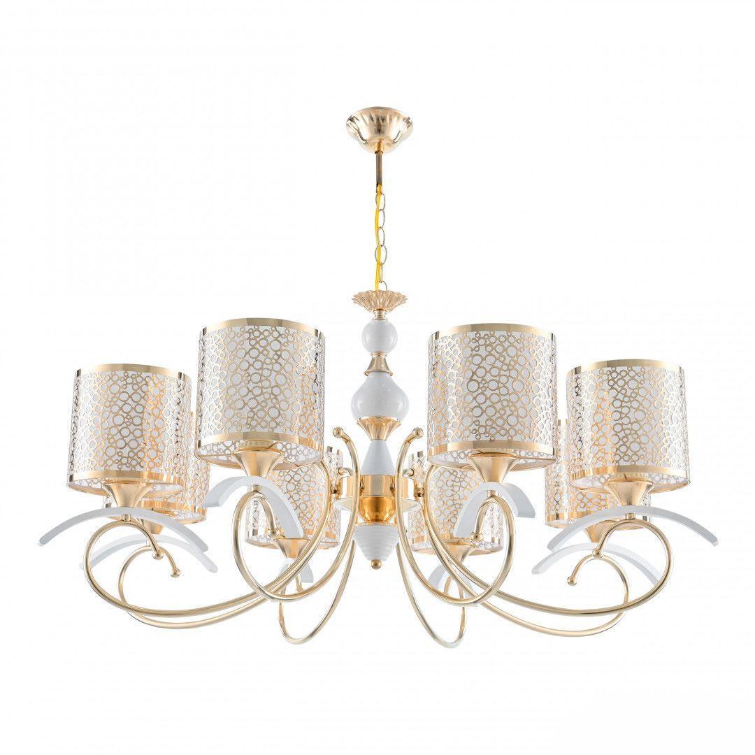 Подвесная люстра Arte Milano Florentia-9787 309787/8 Wh/Gd