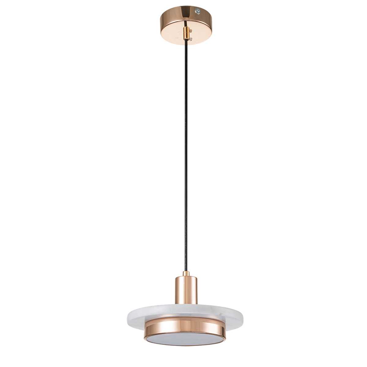 Подвесной светильник Escada 10260/1 LED*12W Gold/White marble
