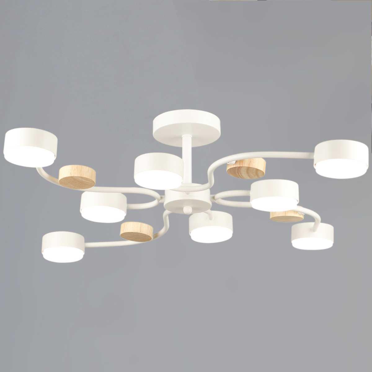 Люстра Reluce 92860-0.3-08 WT+WOOD GX53