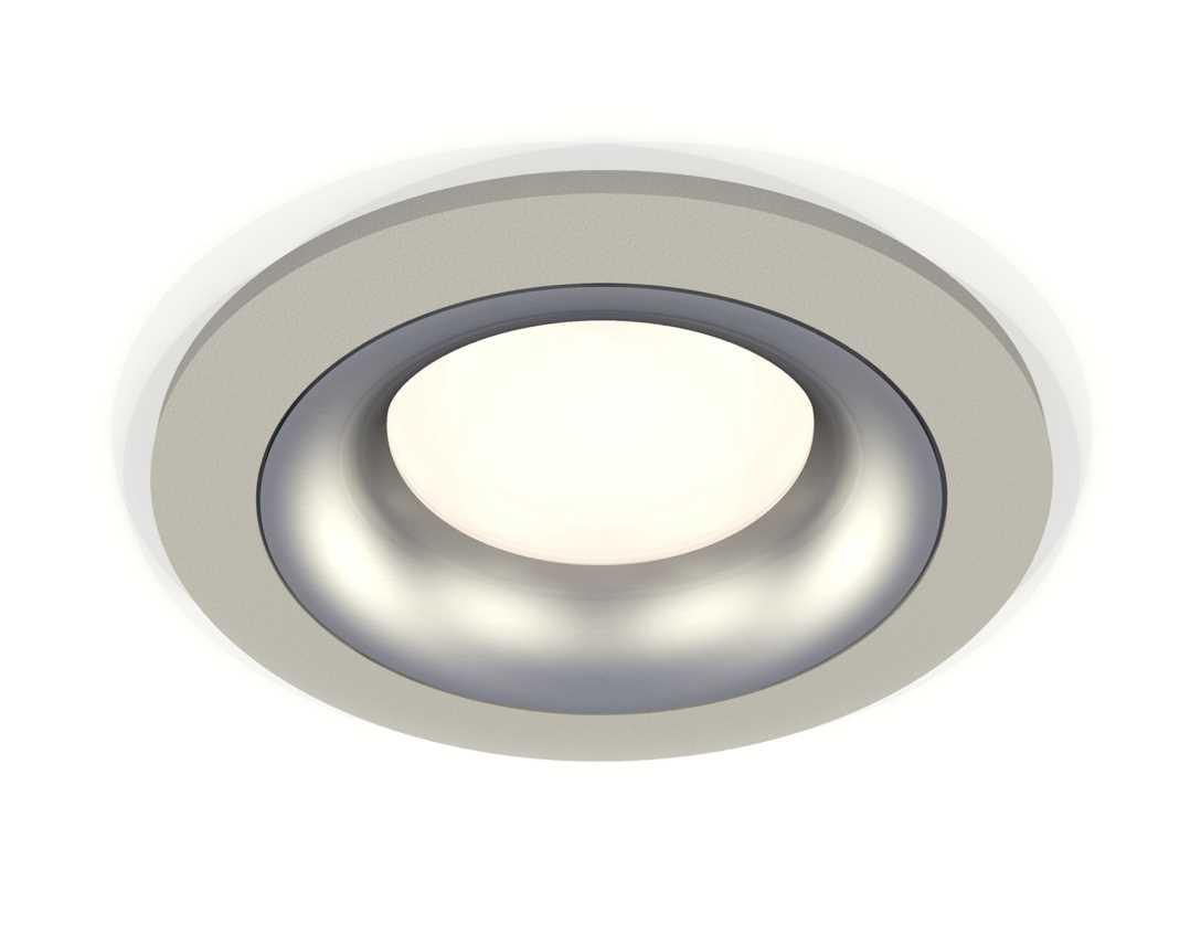 Комплект встраиваемого светильника Ambrella light Techno Spot XC7623004 SGR/MCH серый песок/хром матовый (C7623, N7013)