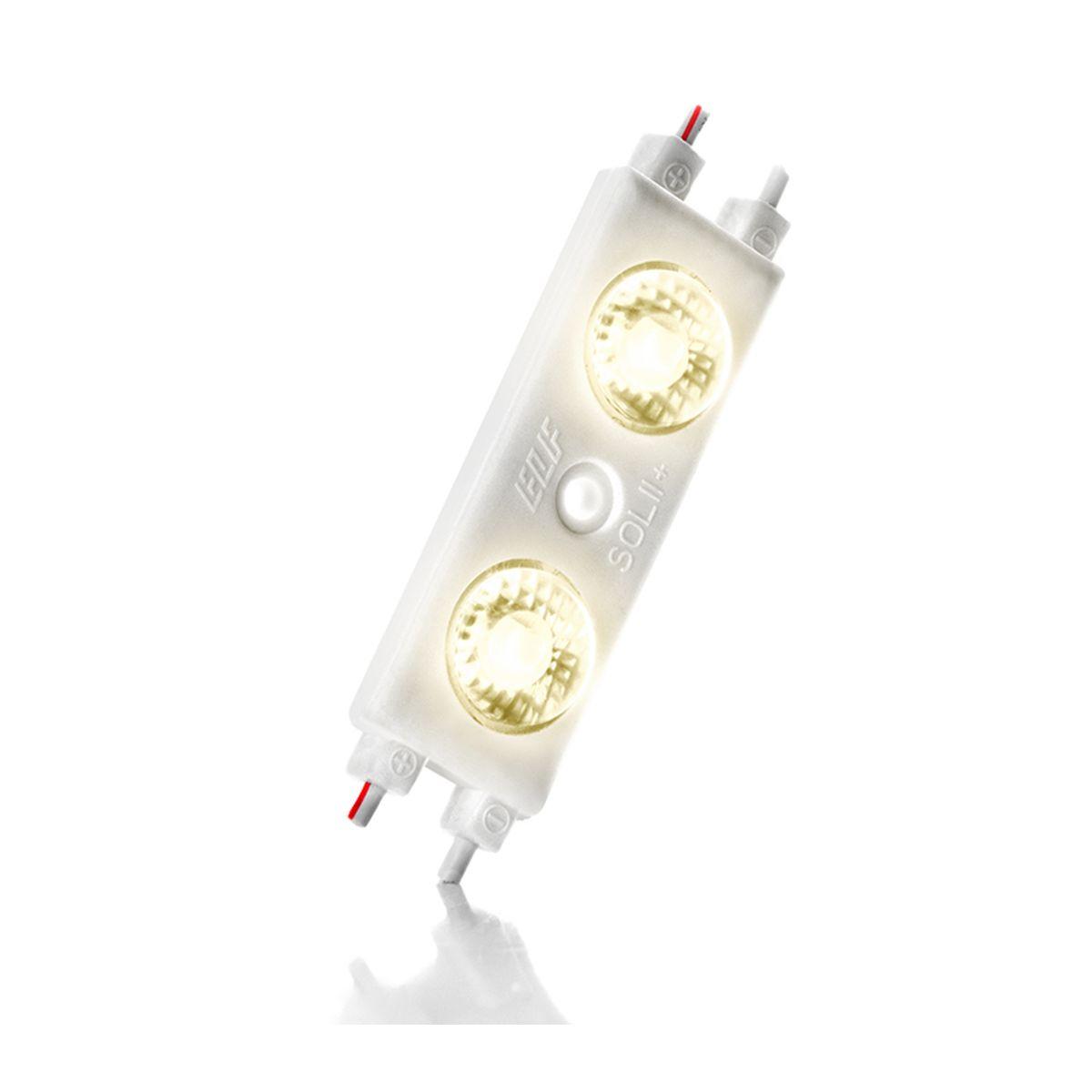 Модуль светодиодный ELF SOL+, 2SMD диод 2835, теплый белый ELF-SOL+ 2 2835 WW