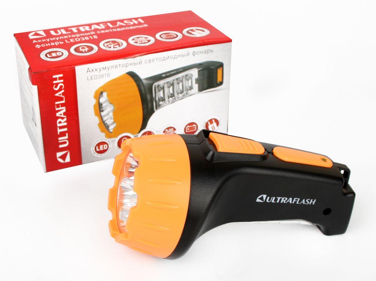 Рабочий светодиодный фонарь Ultraflash Accu Profi аккумуляторный 155х75 25 лм LED3818 10973