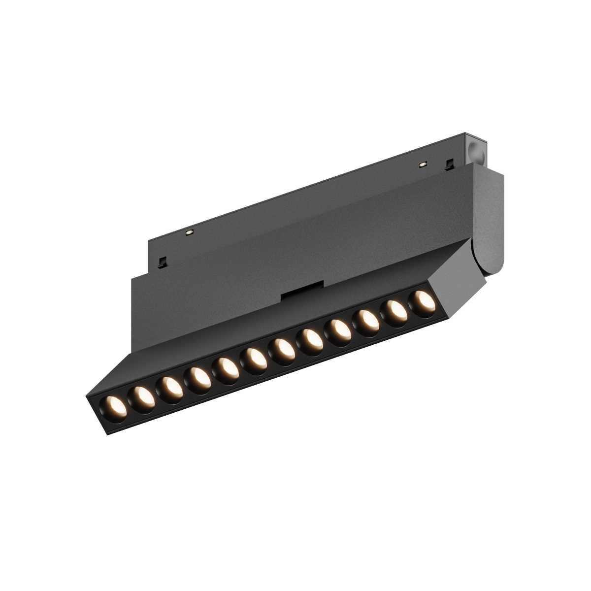 Трековый линейный светильник направленного света Hesby Lighting ElDeko 12Вт-3000К, чёрный HSBL_0085