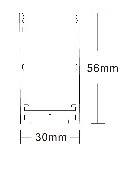 Шинопровод Crystal Lux CLT 0.115 01 L2000 BL